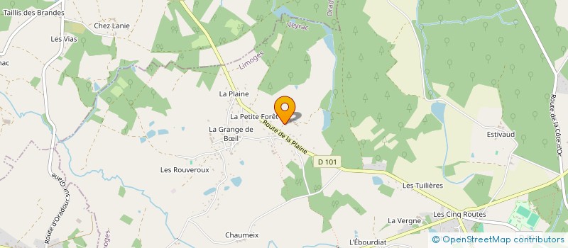 localisation de l'entreprise MADAME CHARLENE PICHON  VEYRAC