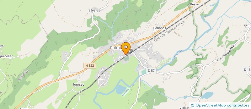 localisation de l'entreprise MADAME CHARLENE POIRSON à POLMINHAC