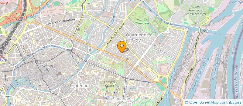 localisation de l'entreprise MADAME CHARLENE POVEDA à STRASBOURG