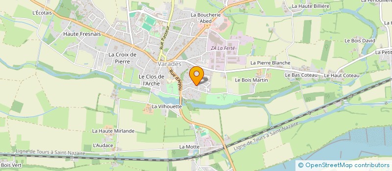 localisation de l'entreprise MADAME CHARLENE PROVOST à LOIREAUXENCE