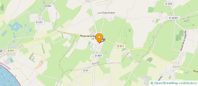 localisation de l'entreprise MADAME CHARLENE PROVOST  BACILLY