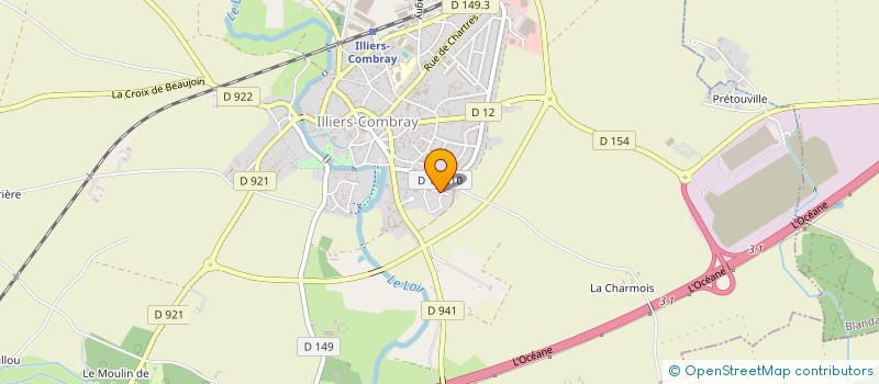 localisation de l'entreprise MADAME CHARLENE QUESTE à ILLIERS-COMBRAY