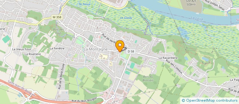 localisation de l'entreprise MADAME CHARLENE QUILY  LA MONTAGNE