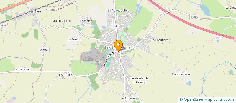 localisation de l'entreprise MADAME CHARLENE RAILLON à AUBIGNY-LES CLOUZEAUX
