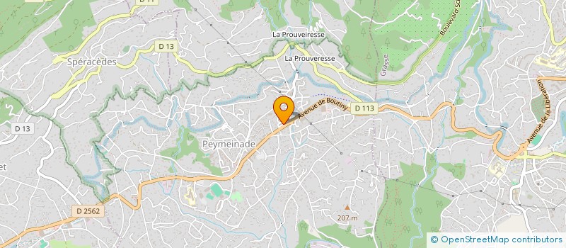 localisation de l'entreprise MADAME CHARLENE RAMI  PEYMEINADE