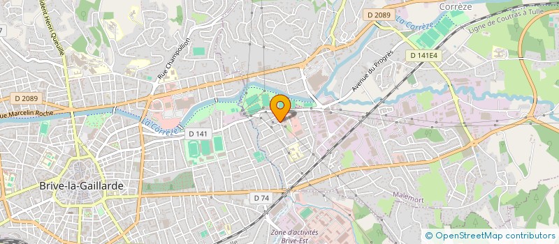 localisation de l'entreprise MADAME CHARLENE RAY  MALEMORT