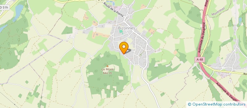 localisation de l'entreprise MADAME CHARLENE RE  BIZONNES