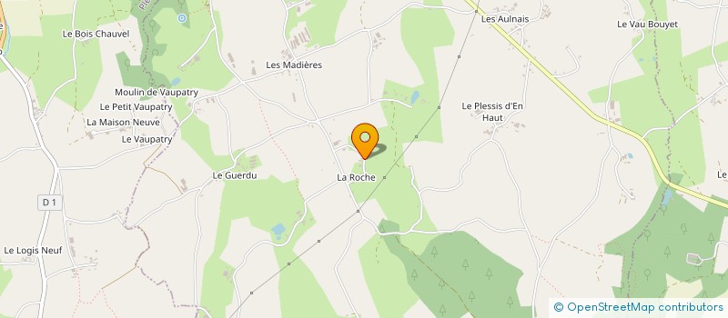 localisation de l'entreprise MADAME CHARLENE RIO  TREDANIEL