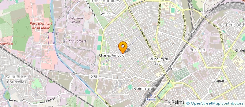 localisation de l'entreprise MADAME CHARLENE ROHR  REIMS