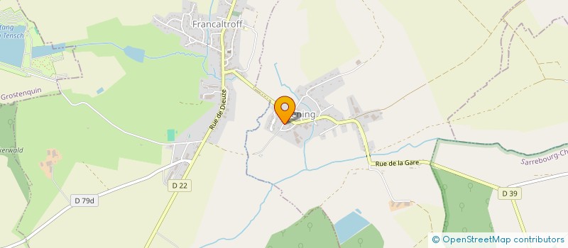 localisation de l'entreprise MADAME CHARLENE ROSTOUCHER  LENING