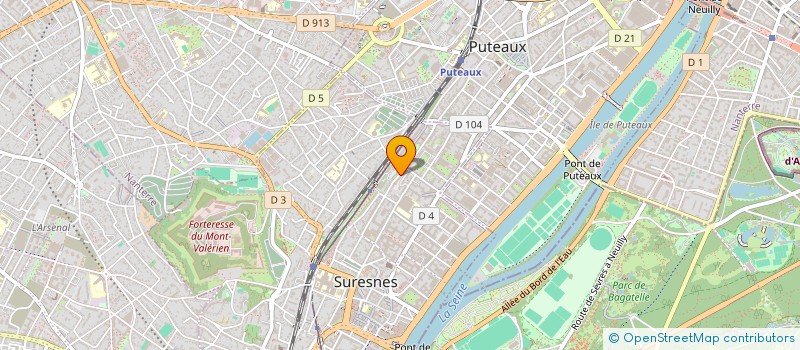 localisation de l'entreprise MADAME CHARLENE RUEZ à SURESNES