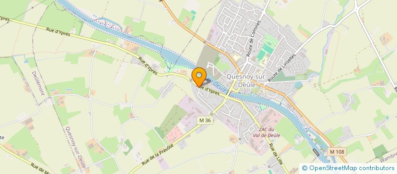 localisation de l'entreprise MADAME CHARLENE SAMPAIO à QUESNOY-SUR-DEULE