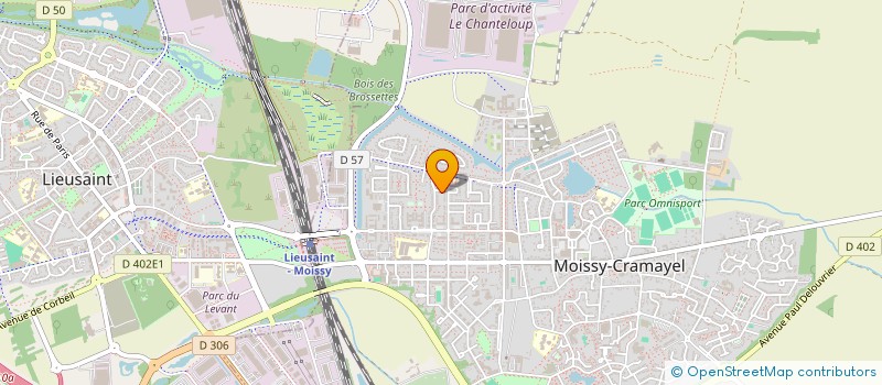 localisation de l'entreprise MADAME CHARLENE SANTOS à MOISSY-CRAMAYEL