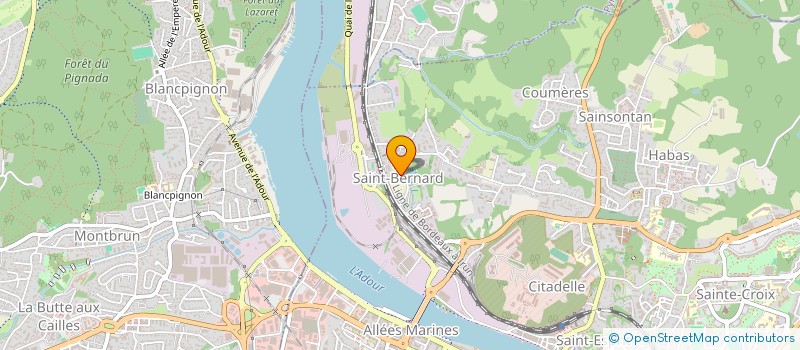 localisation de l'entreprise MADAME CHARLENE SARRAILH à BAYONNE