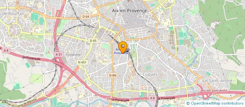 localisation de l'entreprise MADAME CHARLENE SAUNIER  AIX-EN-PROVENCE