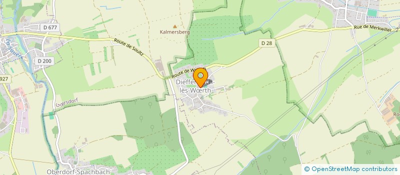 localisation de l'entreprise MADAME CHARLENE SAUTIERE-DUVILER  DIEFFENBACH-LES-WRTH