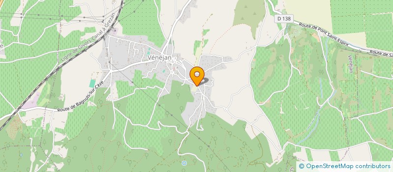 localisation de l'entreprise MADAME CHARLENE SERRE  VENEJAN