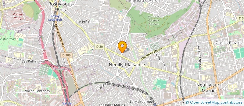 localisation de l'entreprise MADAME CHARLENE SIMIEN-BARON  NEUILLY-PLAISANCE