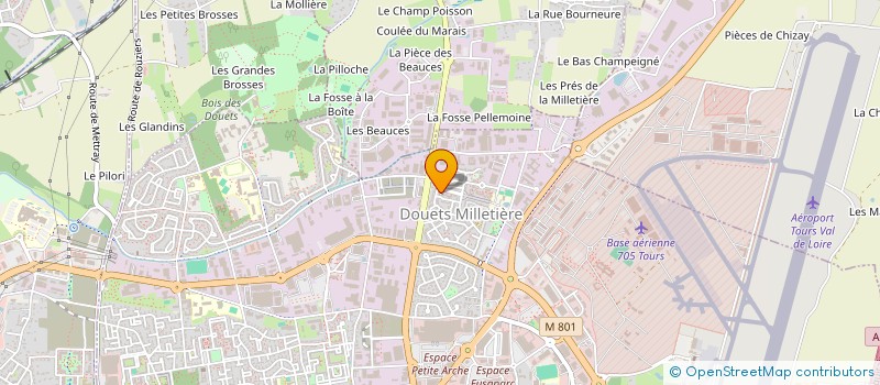 localisation de l'entreprise MADAME CHARLENE SIMON  TOURS