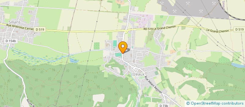 localisation de l'entreprise MADAME CHARLENE SMANIOTTO  TULLINS