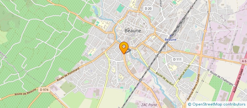 localisation de l'entreprise MADAME CHARLENE SOIGNAT à BEAUNE
