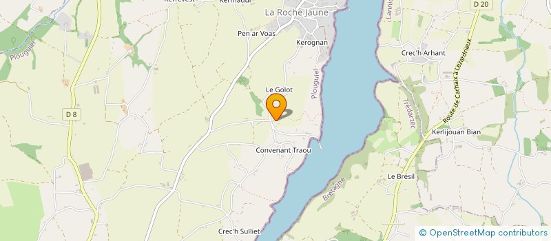 localisation de l'entreprise MADAME CHARLENE SPANO  PLOUGUIEL