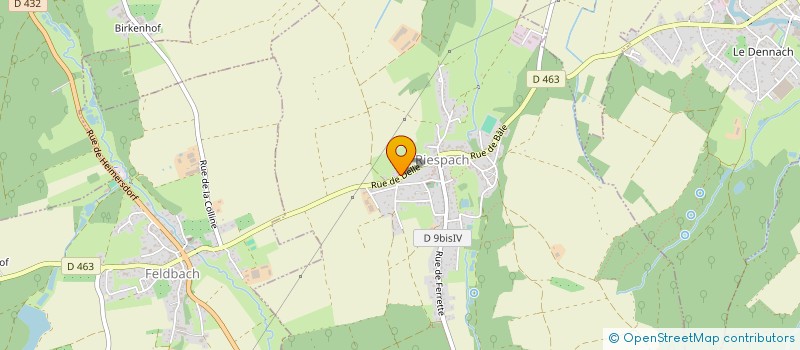 localisation de l'entreprise MADAME CHARLENE SPINNHIRNY  RIESPACH