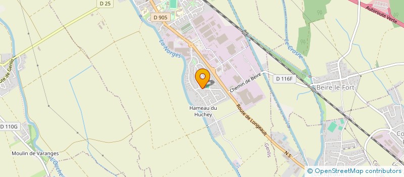 localisation de l'entreprise MADAME CHARLENE SUILLOT  GENLIS