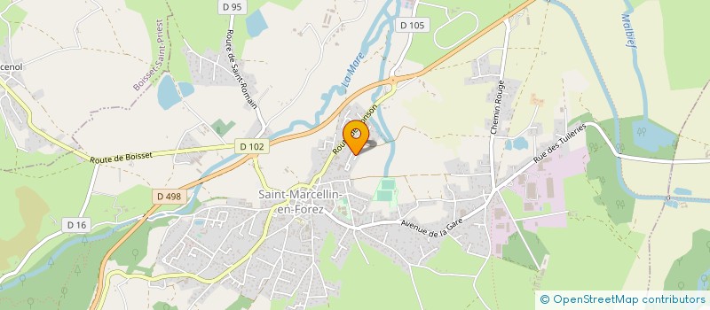 localisation de l'entreprise MADAME CHARLENE TRITTEN  SAINT-MARCELLIN-EN-FOREZ