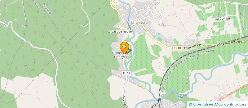 localisation de l'entreprise MADAME CHARLENE TROISIEME  TARADEAU