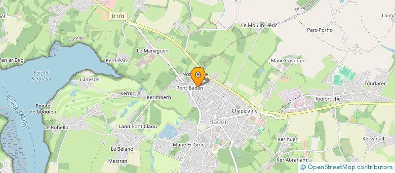 localisation de l'entreprise MADAME CHARLENE VALY  BADEN