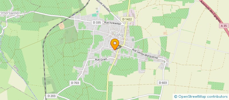 localisation de l'entreprise MADAME CHARLENE VANDEWALLE  EPFIG