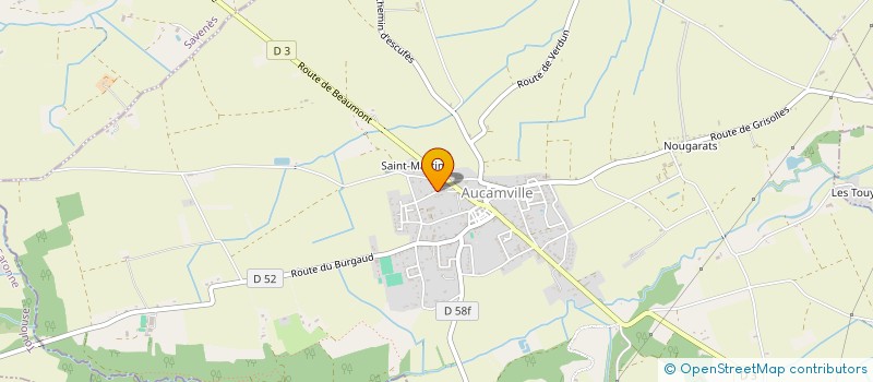 localisation de l'entreprise MADAME CHARLENE VAYSSE à AUCAMVILLE