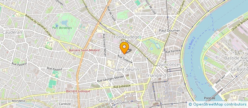 localisation de l'entreprise MADAME CHARLENE VERRIER  BORDEAUX