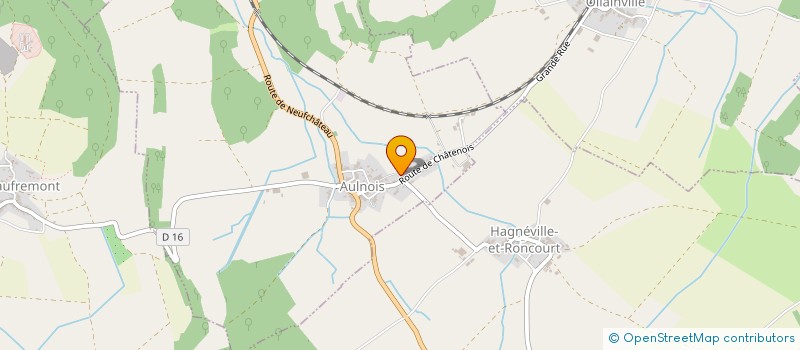 localisation de l'entreprise MADAME CHARLENE VINEY  AULNOIS
