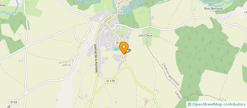 localisation de l'entreprise MADAME CHARLENE WEBER  LATILLE