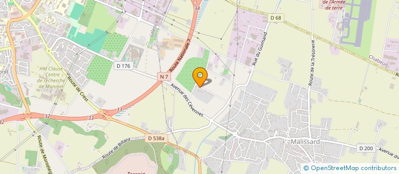 localisation de l'entreprise MADAME CHARLENE Z-SIGMOND  MONTVENDRE