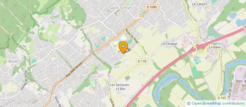 localisation de l'entreprise MADAME CHARLENE ZAZA  SAINT-ISMIER