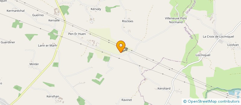 localisation de l'entreprise MADAME CHARLENNE AUDRAN  PLUMERGAT