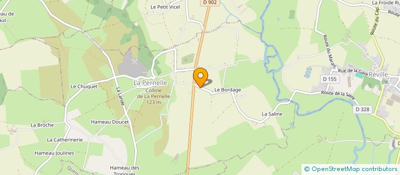 localisation de l'entreprise MADAME CHARLEOTTE TURROU  LA PERNELLE