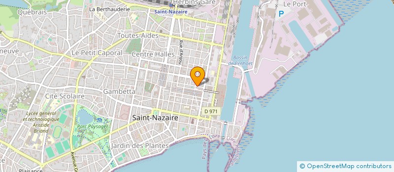 localisation de l'entreprise MADAME CHARLES RIZIO  SAINT-NAZAIRE