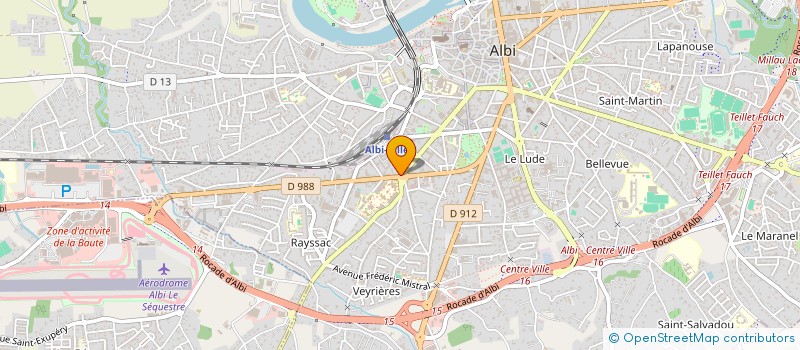 localisation de l'entreprise MADAME CHARLETTE ANGLES à ALBI