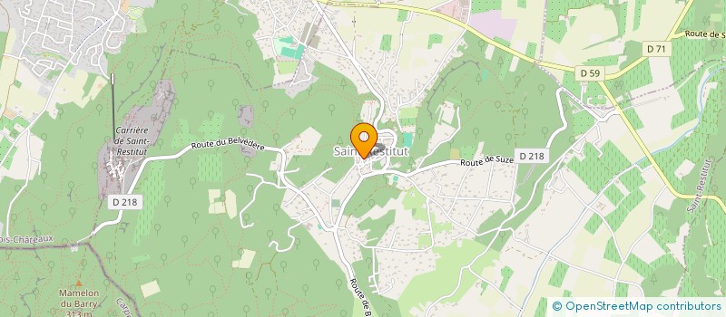 localisation de l'entreprise MADAME CHARLETTE ARNOULD  MONTSEGUR-SUR-LAUZON