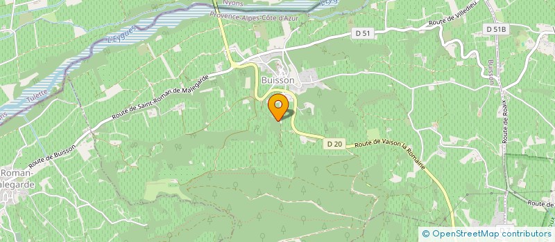 localisation de l'entreprise MADAME CHARLETTE BERTRAND  SEGURET