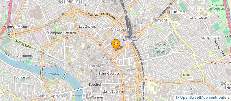 localisation de l'entreprise MADAME CHARLETTE GAYRARD à TOULOUSE