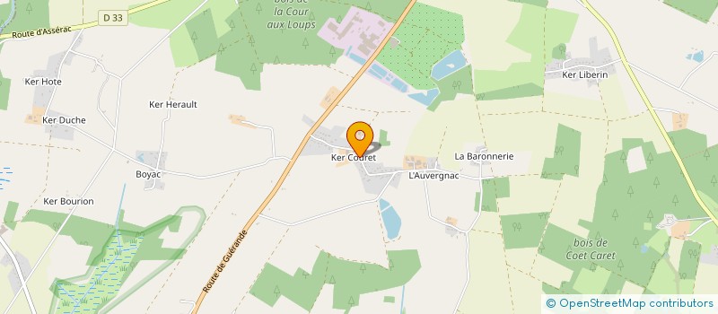 localisation de l'entreprise MADAME CHARLETTE LE GOFF à HERBIGNAC