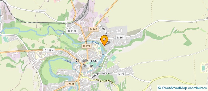 localisation de l'entreprise MADAME CHARLETTE NICOLAS  CHATILLON SUR SEINE
