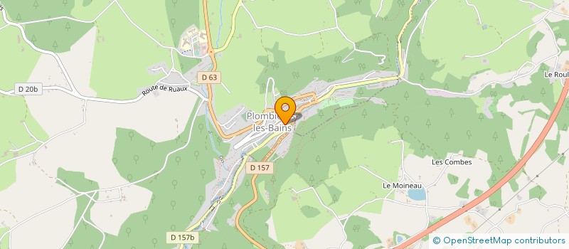 localisation de l'entreprise MADAME CHARLETTE VUILQUEZ à PLOMBIERES-LES-BAINS