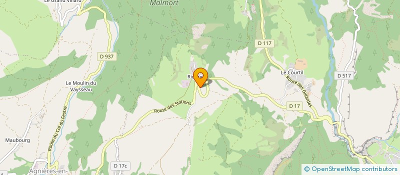 localisation de l'entreprise MADAME CHARLEY DELHOUME  DEVOLUY