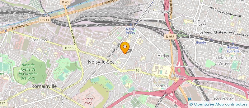 localisation de l'entreprise MADAME CHARLIE BELIN à NOISY-LE-SEC